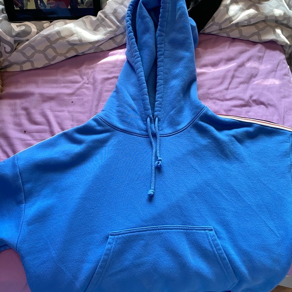 Baby blue TNA “THE ICONIC HOODIE” - Picture 2 of 4